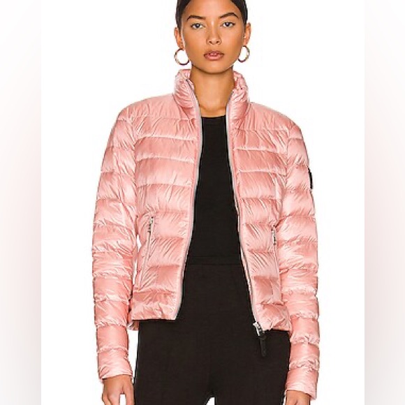 Mackage Light Pink Puffer Jacket